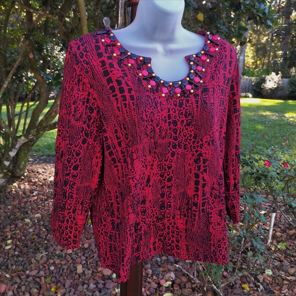 Ruby Rd. Tops - Ruby Rd. Knit Top Like New PXL